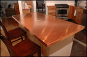 Copper Kitchen Counter