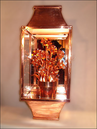 Copper Bouquet Custom Lamp
