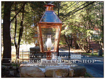 Copper Lamp Post Lights Driveway Lamp Lantern