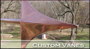Custom Copper Weathervanes