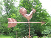 Rooster Weathervane Closeup